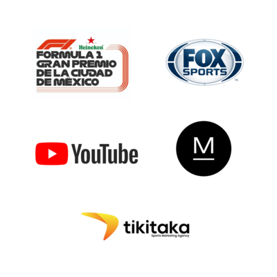 f1 youtube fox tikitaka multimedios